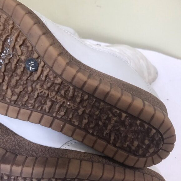 Aquatalia NEW Leather Nylon Front Zip Wedge Waterproof Winter Quilted Boots Snow - Picture 8 of 16